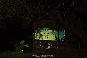 Bright solar powered lights, kosi bay